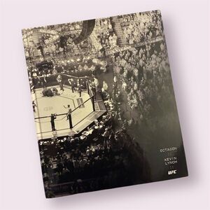 📕 UFC Octagon Photobook By Kevin Lynch 1st Edition - Hardcover RARE EUC